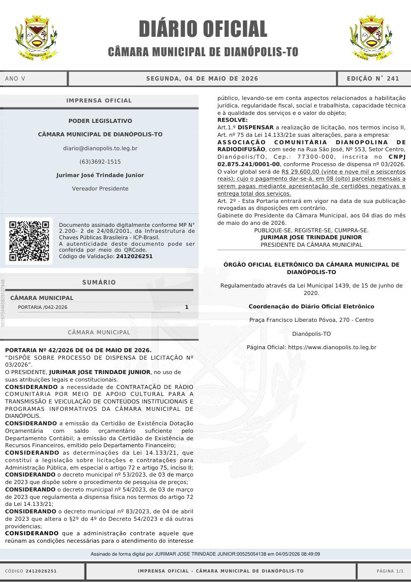 Capa da edição