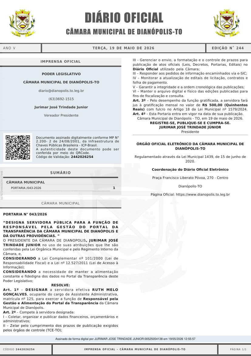 Capa da edição