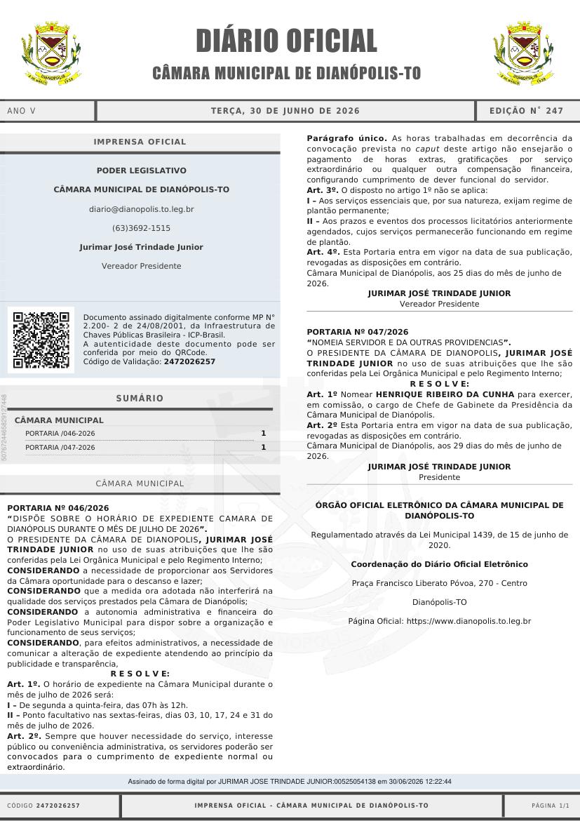 Capa da edição