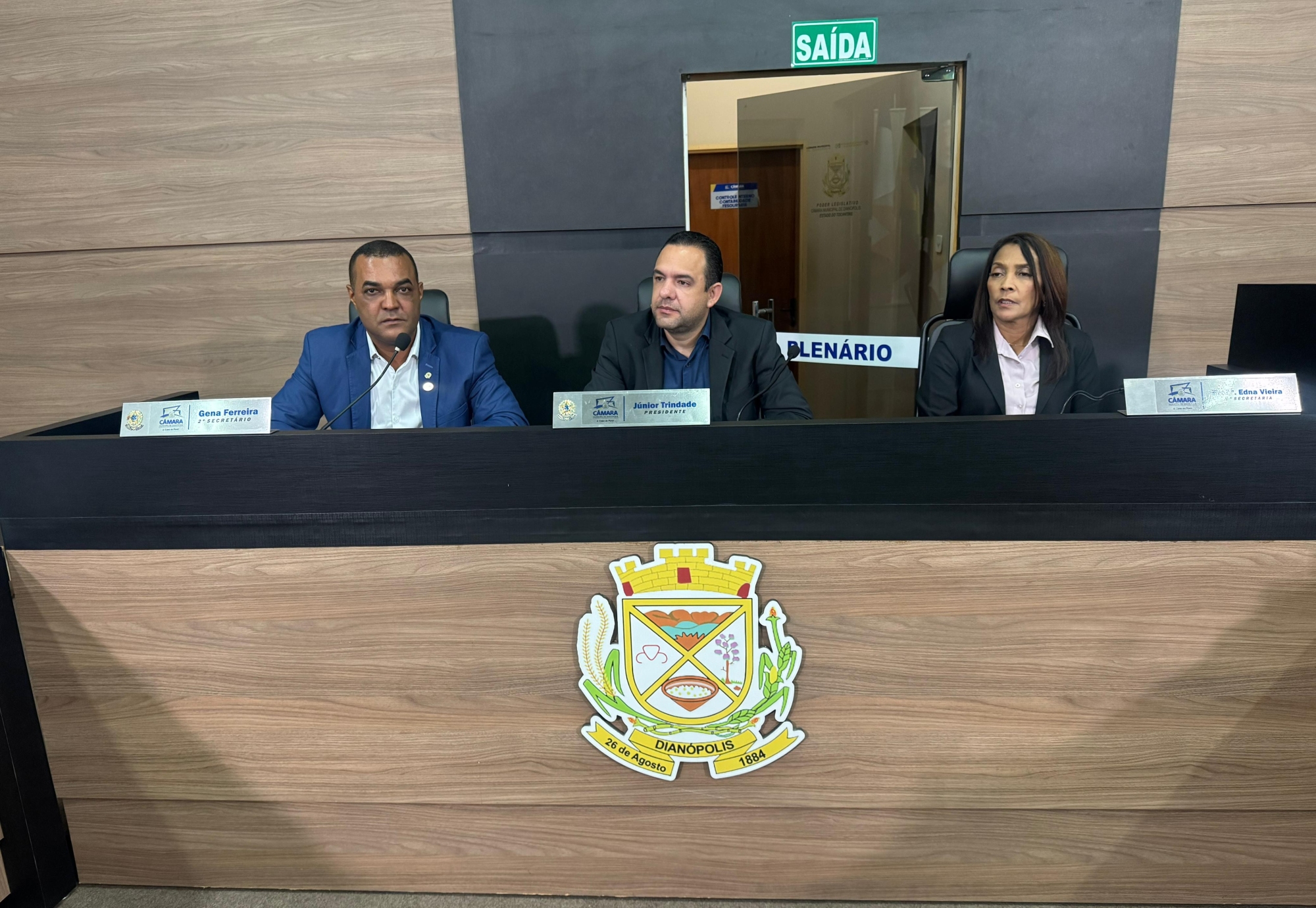 Câmara de Dianópolis encerra sessões ordinárias de agosto com saldo positivo e novos projetos em tramitação