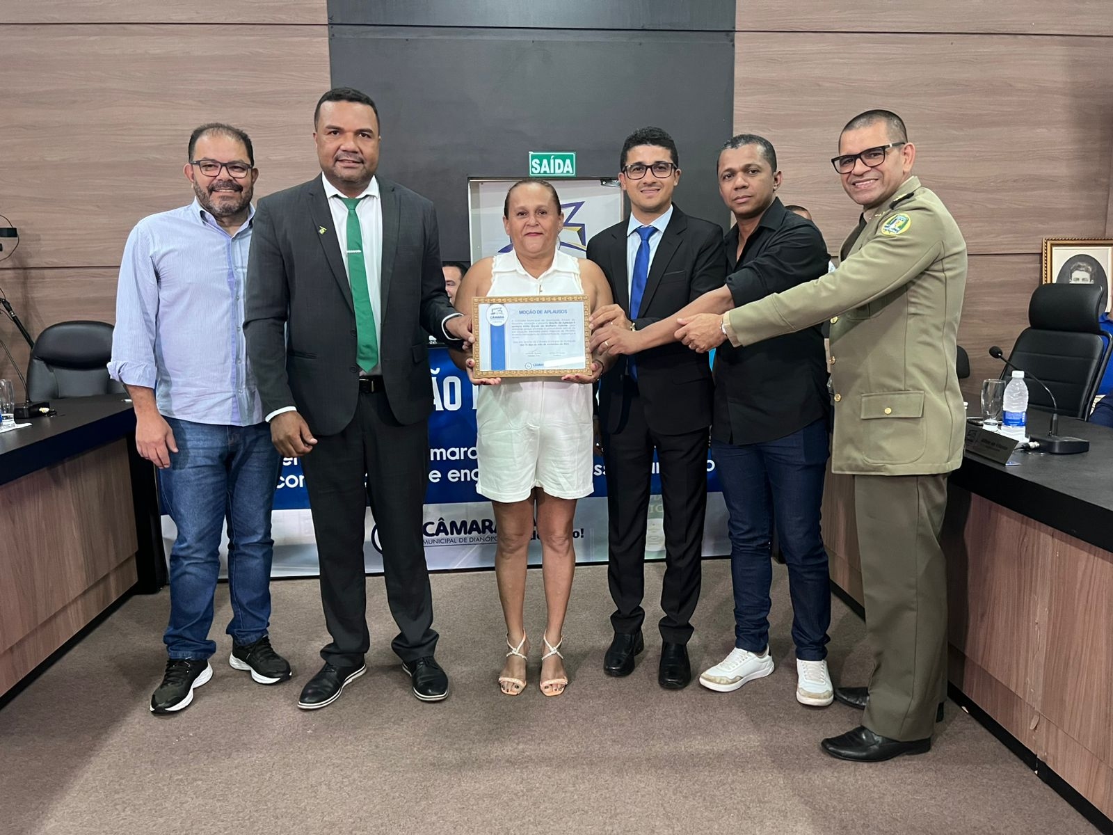 Câmara de Dianópolis realiza sessão solene com entrega de Moções de Aplausos para diversas personalidades
